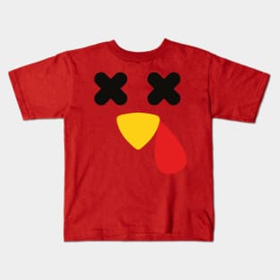 Turkey Face Costume T-Shirt Kids T-Shirt